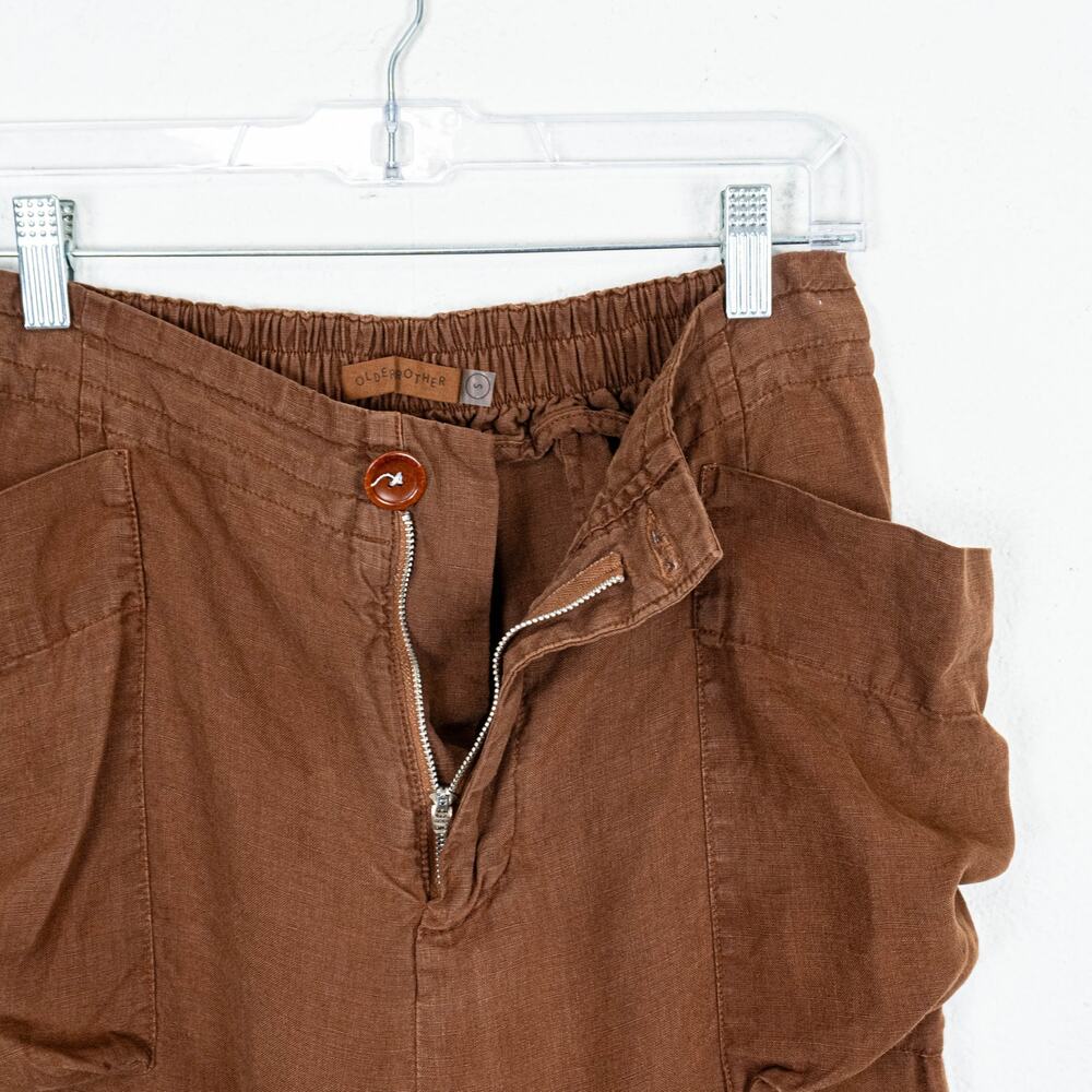 Olderbrother Pig Pocket Pants hand me downs in Brown size Small - Picture 6 of 9